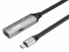 PREMIUMCORD USB-C repeater a prodlužovací kabel Male-Fema...