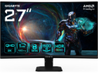 GIGABYTE LCD - 27" Gaming monitor GS27QCA, Prohnutý VA 15...