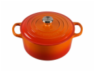 Le Creuset Signature Casserole round 22 cm ofenrot