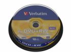 VERBATIM DVD+RW(10-Pack)Spindle4x/DLP/4.7GB