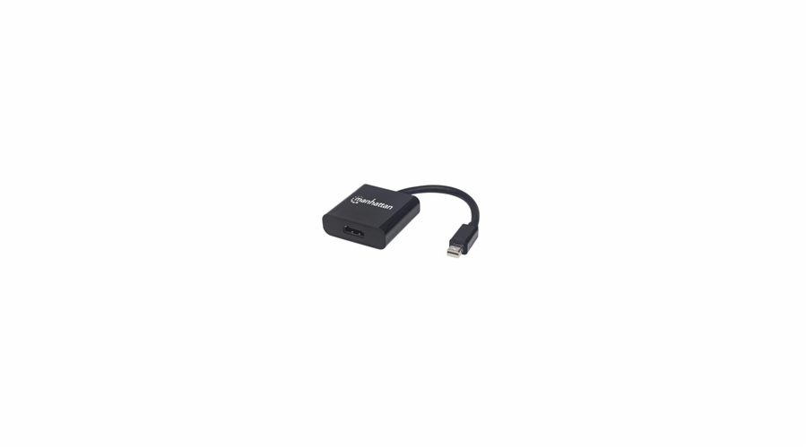 MANHATTAN Adapter mini DP na HDMI, aktivní, černá