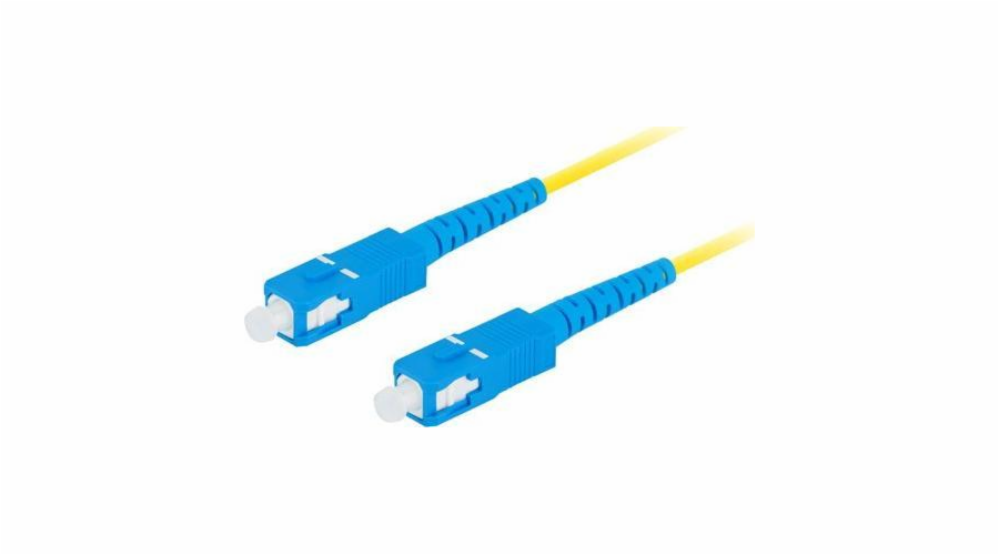 Propojovací kabel z optických vláken Sm Sc / Upc-Sc / Upc Simplex 3,0 mm 2M žlutý