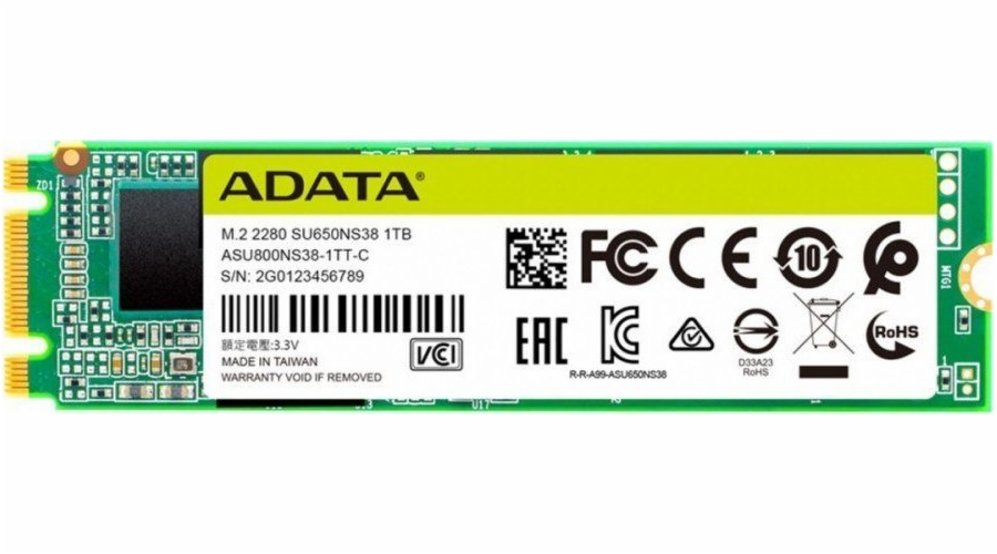 ADATA Ultimate SU650 M.2 1000 GB Serial ATA III 3D NAND