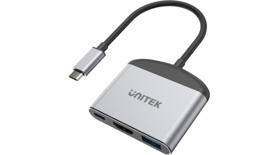 USB Unitek Unitek Adaptér USB-C Adaptér na HDMI 8K, USB-A, USB-C 100W