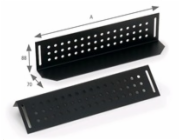 Nosné ližiny pro rack hl.600mm (L=380mm)-pár černé