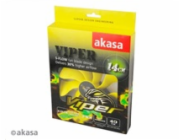 AKASA ventilátor Viper, 140 x 25mm, PWM regulace, extra výkonný a tichý, HDB ložisko