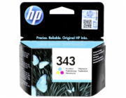 HP 343 - 7 ml - barva (azurová, purpurová, žlutá) - originální - inkoustová cartridge - pro Officejet 100, 150; Photosmart C4210, C4272, C4340, C4385, C4390, D5360, D5363, D5368