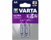 1x2 Varta Professional Lithium Mignon AA LR 6