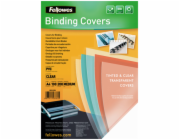 Fellowes Binding Covers A4 Clear PVC   200 Mikron