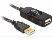 Aktivní prodlužovací kabel DeLOCK USB 2.0, USB-A samec > USB-A samice