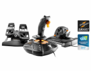 Thrustmaster Joystick T16000M FLIGHT PACK + plynový pedál + pedálová sada, pro PC 