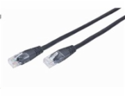 GEMBIRD kabel patchcord Cat5e UTP 0,5m, černý