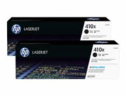 HP 410X originální tonerová kazeta dvojbalení černé CF410XD HP 410X Dvojbalení černých originálních tonerových kazet LaserJet s vysokou výtěžností