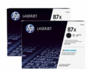 HP 87X 2-pack High Yield Black Original LaserJet Toner Cartridges (CF287XD) (18,000 / 18,000 pages)