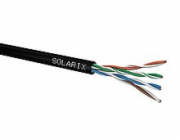 Venkovní instalační kabel Solarix CAT5E UTP PE Fca 305m/box