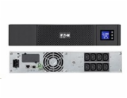 Eaton 5SC 1500i Rack 2U, UPS 1500VA / 1050W, 8 zásuvek IEC, LCD