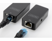 DIGITUS USB Extender, USB 2.0, pro použití s Cat5 / 5e / 6 (UTP, STP nebo SFT) kabelu až 50 m / 164 stop