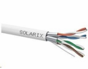 Solarix SXKD-6A-STP-LSOH-B2ca CAT6A STP LSOH B2ca s1 d1 a1, cívka, 500m Solarix Kabel STP drát c6A 500m LS0H