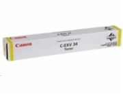 Canon originální toner C-EXV-34/ iR-C2020/ 2030/ 19 000 stran/ Žlutý