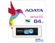 ADATA Flash disk UV320 64GB / USB 3.1 / černo-modrá