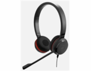 Jabra Evolve 20/Stereo/USB/Drát/MS/Černá-červená