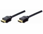 Digitus HDMI High Speed + Ethernet připojovací kabel, 2xstíněný, 2m 