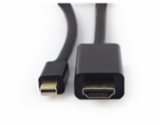 GEMBIRD Kabel miniDisplayPort na HDMI, 4K, M/M, 1,8m