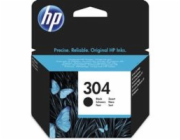 HP 304 Black Ink Cartridge (120 pages)