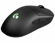 Logitech G Pro wireless/Herní/Optická/25 600 DPI/Bezdrátová USB/Černá