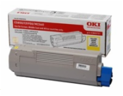 43865721 OKI Toner yellow pre C5850/5950 6000stran