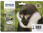 EPSON ink čer+bar Stylus "Opice" S20/SX100/SX200/SX400 (T0895) multipack