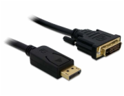 DeLOCK adaptérový kabel DisplayPort 1.1 samec > DVI 24+1 samec