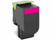 LEXMARK magenta toner 802M pro CX310/410/510 z programu Lexmark Return (1000 stran)