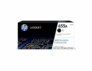 HP 655A Black Original LaserJet Toner Cartridge (CF450A) (12,500 pages)