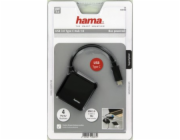 USB hub Hama USB 3.1 typ C 1:4, černý 135750