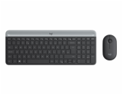 Logitech MK470 Slim Wireless Keyboard and Mouse Combo 920-009260 Logitech klávesnice s myší Wireless Combo Slim MK470 CZ/SK - šedá