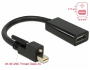 Delock AV adaptér DisplayPort Mini - HDMI černý (62640)