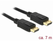 Delock Displayport 1.2 kabel samec > Displayport samec 4K 60 Hz 7 m