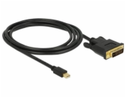 Delock Kabel mini Displayport 1.1 samec > DVI 24+1 samec 2 m