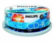 1x25 Philips CD-R 80Min 700MB 52x SP