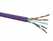 Instalační kabel Solarix CAT6 UTP LSOH Dca-s2,d2,a1 500m/cívka SXKD-6-UTP-LSOH