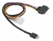 Supermicro 75cm OCuLink to PCIE U.2 with Power Cable (CBL-SAST-1011)