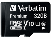 Verbatim microSDHC 32GB Class 10 UHS-I vc. adapteru