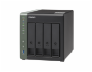 QNAP TS-431X3-4G (1,7GHz / 4GB RAM / 4x SATA / 1x GbE / 2x 2,5GbE / 1x 10GbE SFP+ / 3x USB 3.2)