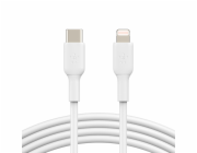 Belkin Lightning/USB-C kabel 1m PVC, mfi cert. bily