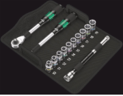 WERA 8006 SC 1 Zyklop Hybrid Ratchet set 1/2  drive metric