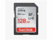 SanDisk SDXC karta 128GB Ultra (100MB/s Class 10 UHS-I)