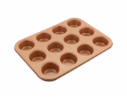 Lamart LT3092 Forma na 12 muffinů COPPER, 35,5 x 26,5 cm