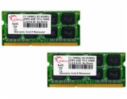 G.Skill SO-DIMM 8 GB DDR3-1333 (2x 4 GB) duální sada, RAM