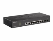 D-Link DGS-2000-10 síťový přepínač Řízený L2/L3 Gigabit Ethernet (10/100/1000) 1U Černá